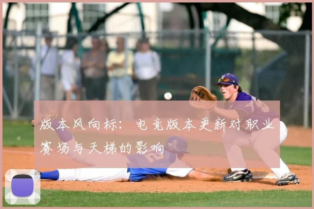 版本风向标：电竞版本更新对职业赛场与天梯的影响